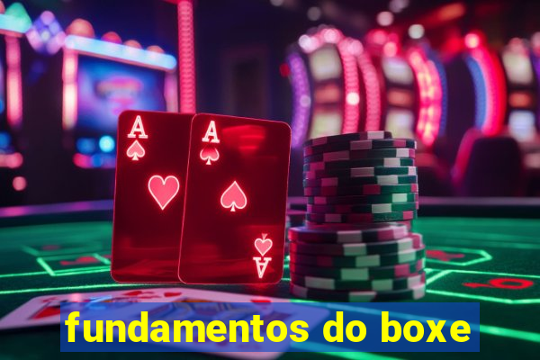 fundamentos do boxe